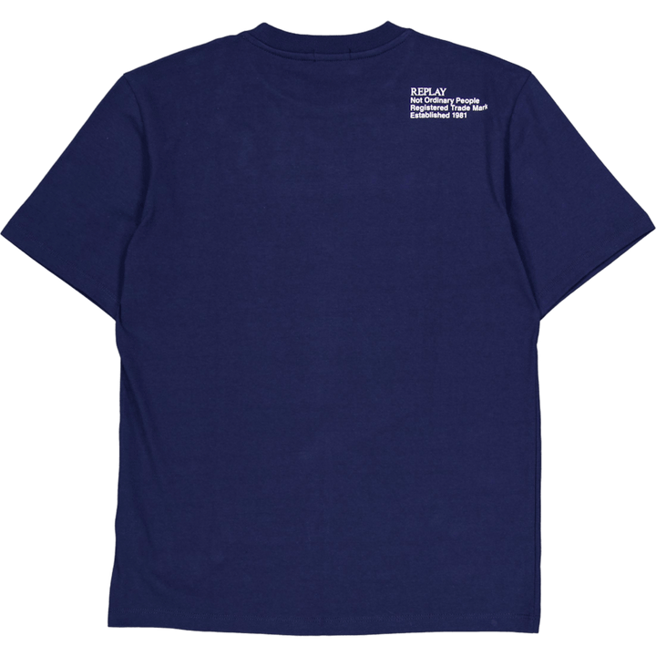 Tričko s logom 271 Indigo ...