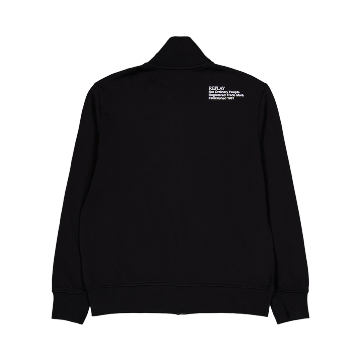 Maglione con zip integrale 098