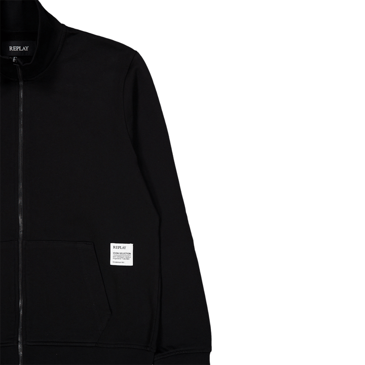 Maglione con zip integrale 098
