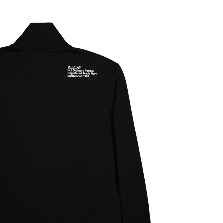 Maglione con zip integrale 098