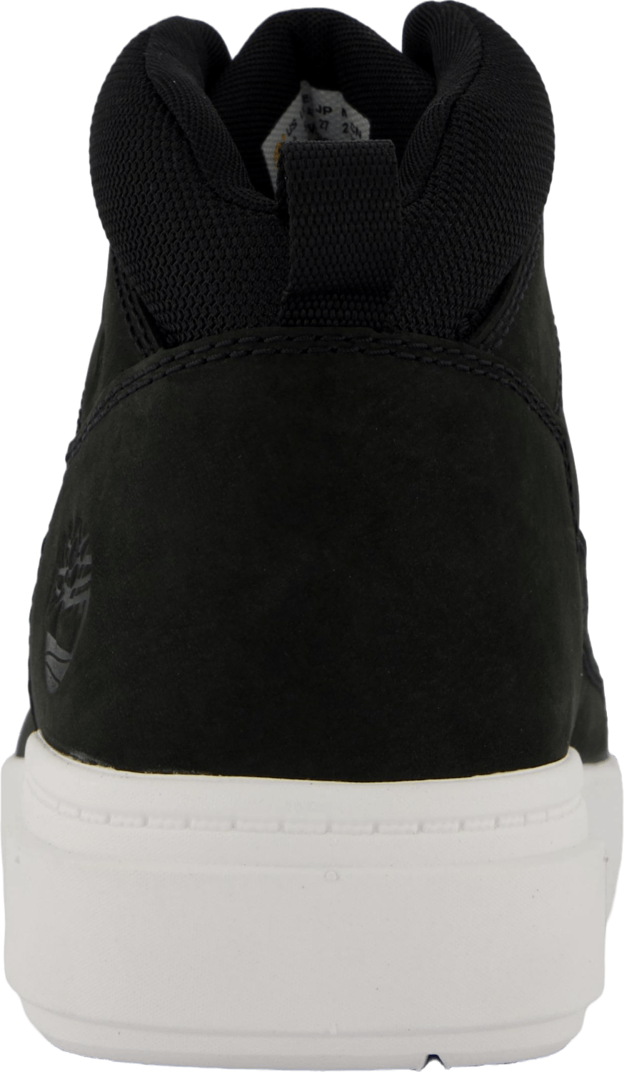 Mid Lace Up Sneaker Schwarz Nubuk