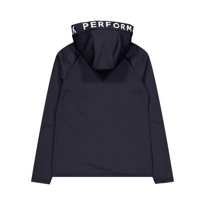 W Rider Mid Zip Hood Black
