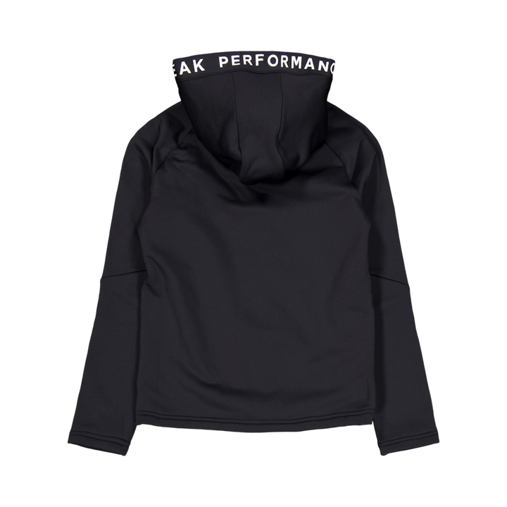 Jr Rider Zip Hood Black