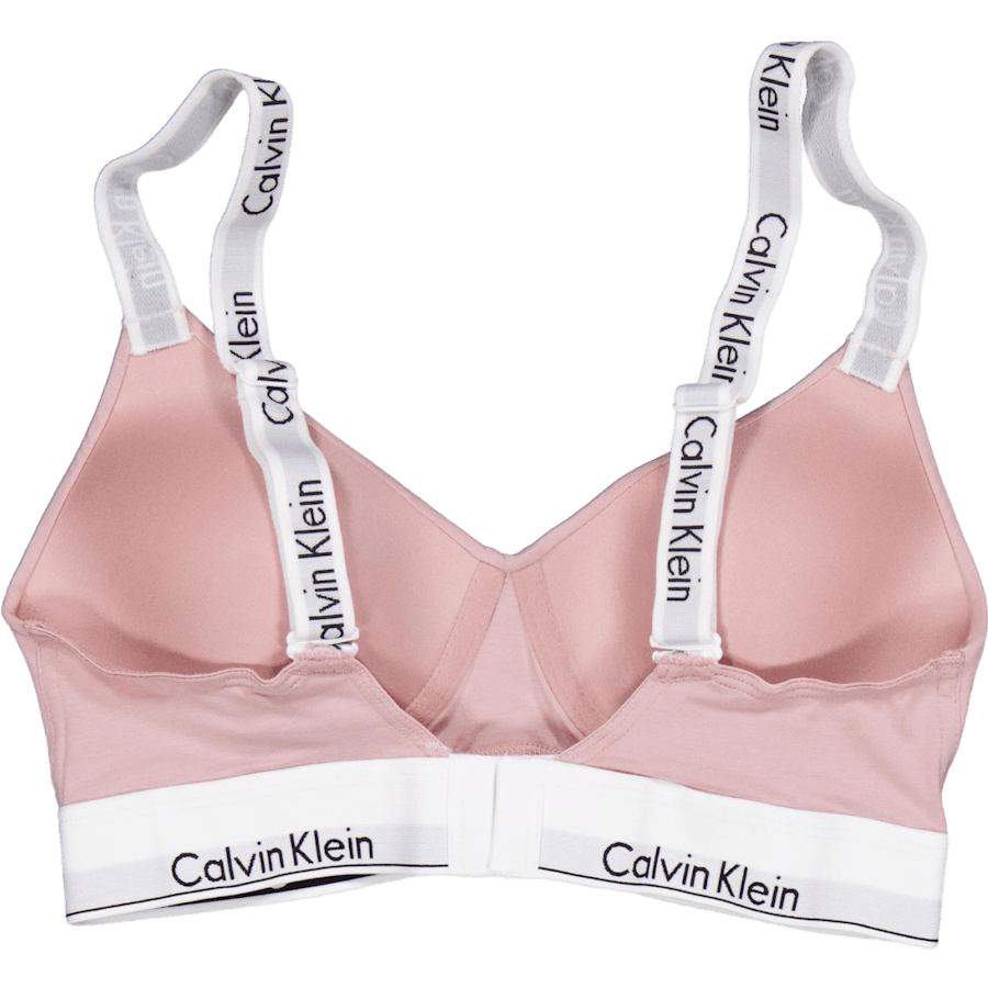 Lght Lined Bralette Pink