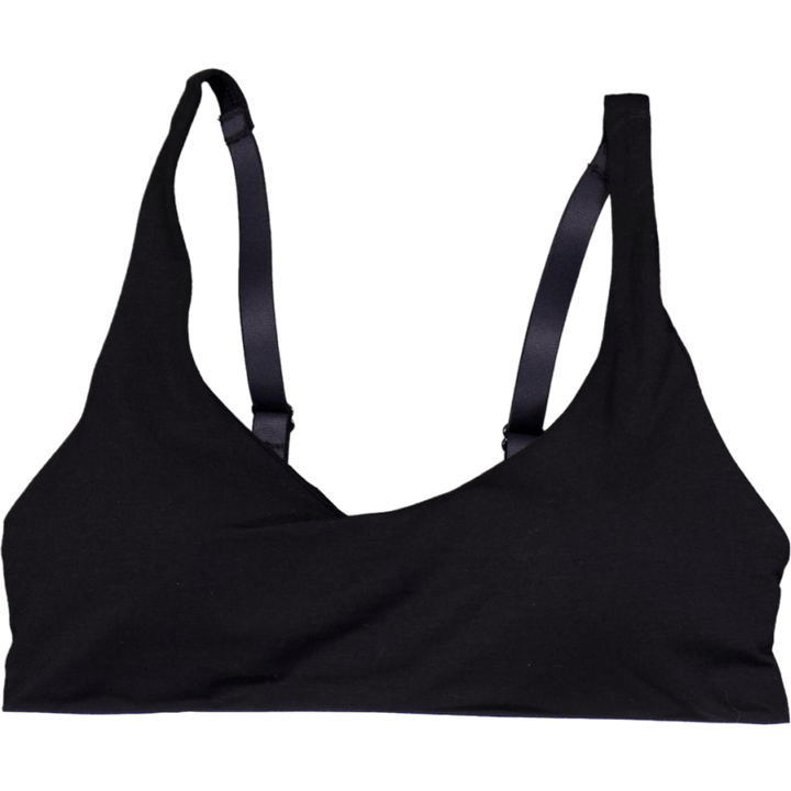 Lightly Lined Bralette Black