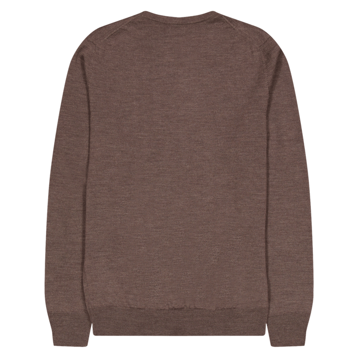 Lyle Light Merino Sweater E374 Walnut