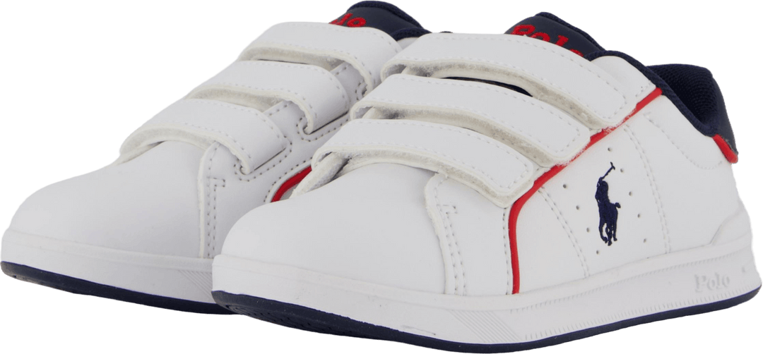 Heritage Court Iii Ez T-white Smooth/navy W/ Navy Pp