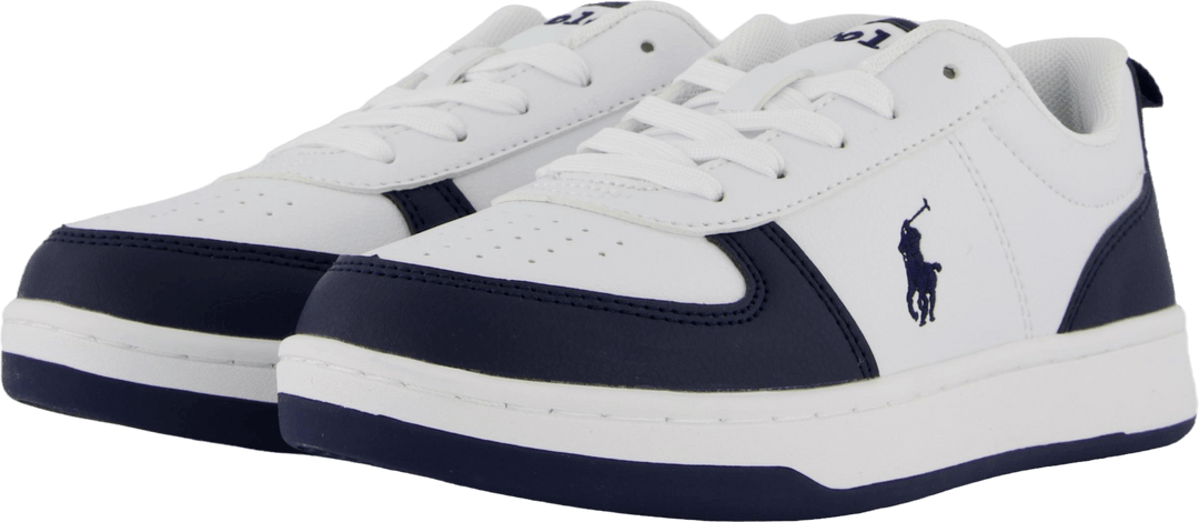 Polo Court Ii C-white Tumbled/navy