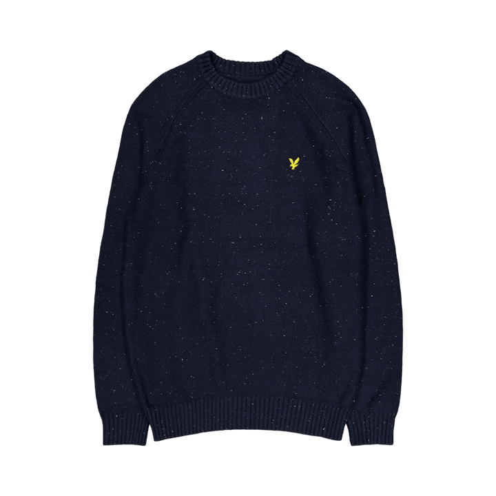 Raglan Donegal Crew Neck X081 Muddy