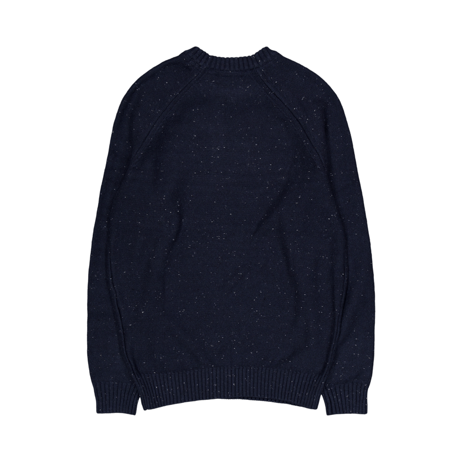 Raglan Donegal Crew Neck X081 Muddy
