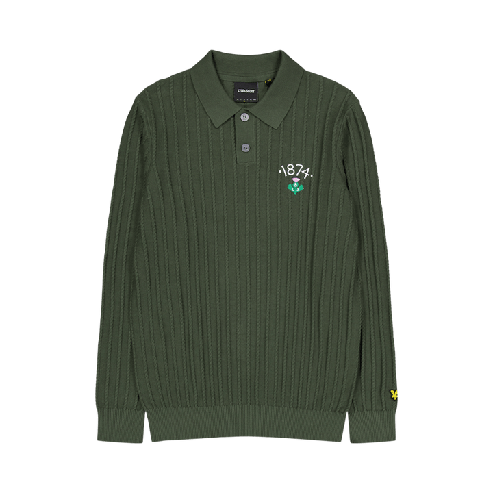 Micro Cable Polo Jumper X083 Wilton