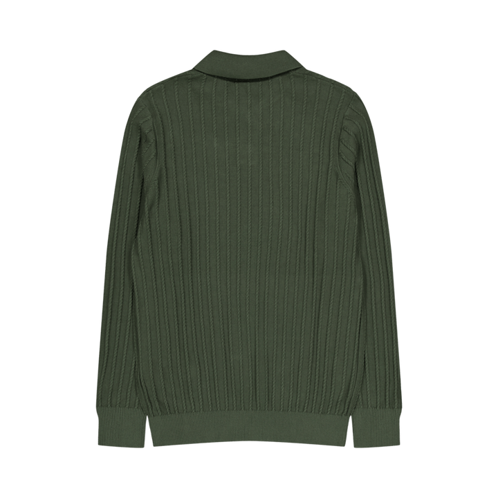 Micro Cable Polo Jumper X083 Wilton