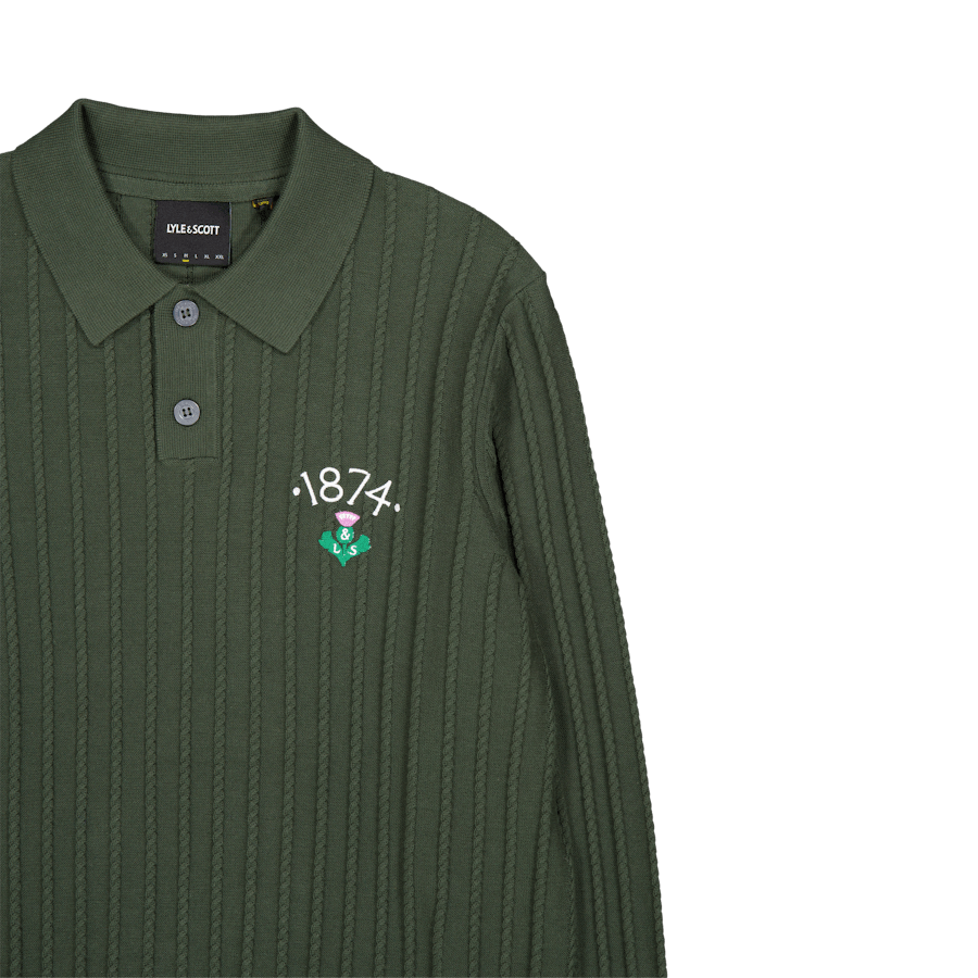 Micro Cable Polo Jumper X083 Wilton