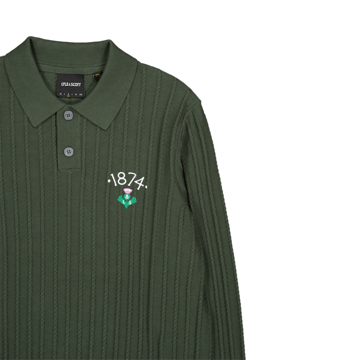 Micro Cable Polo Jumper X083 Wilton