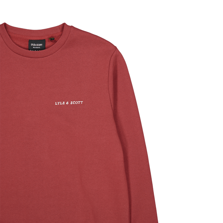 Embroidered Crew Neck Sweatshi X086 Fletcher
