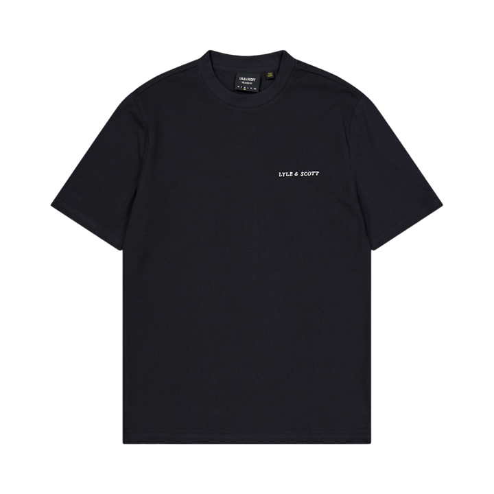 Embroidered Logo T-shirt X087 Saddle