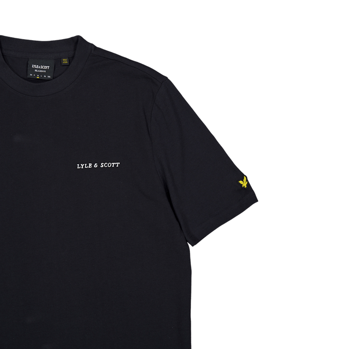 Embroidered Logo T-shirt X087 Saddle