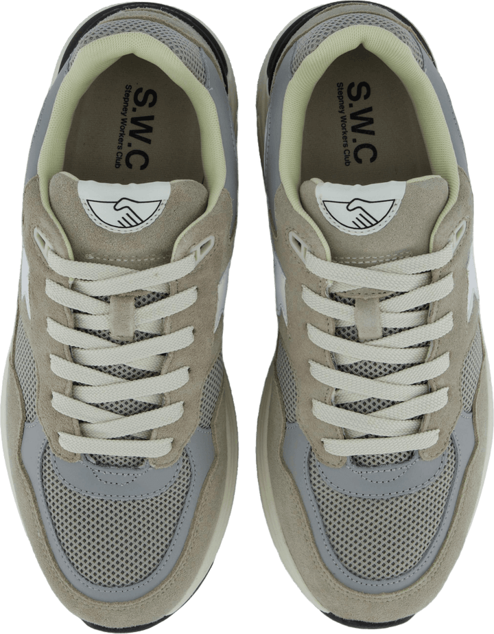 Amiel S-strike Suede Mix Light Grey