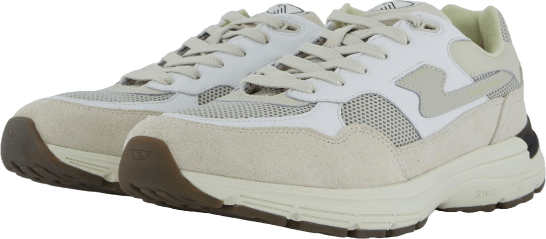 Amiel S-strike Suede Mix White Ecru