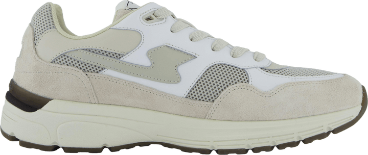 Amiel S-strike Suede Mix White Ecru