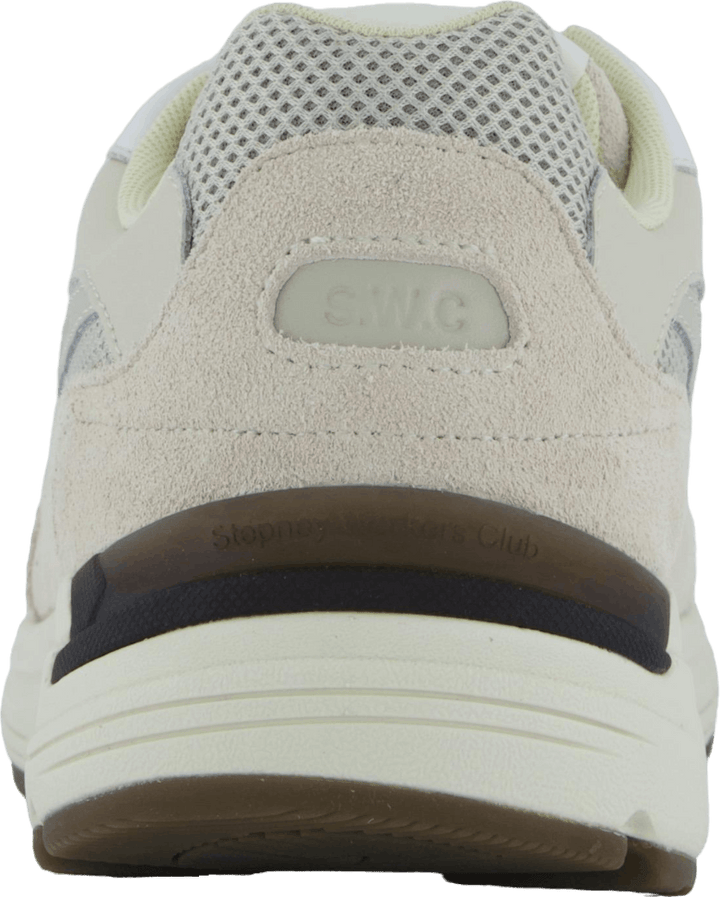 Amiel S-strike Suede Mix White Ecru