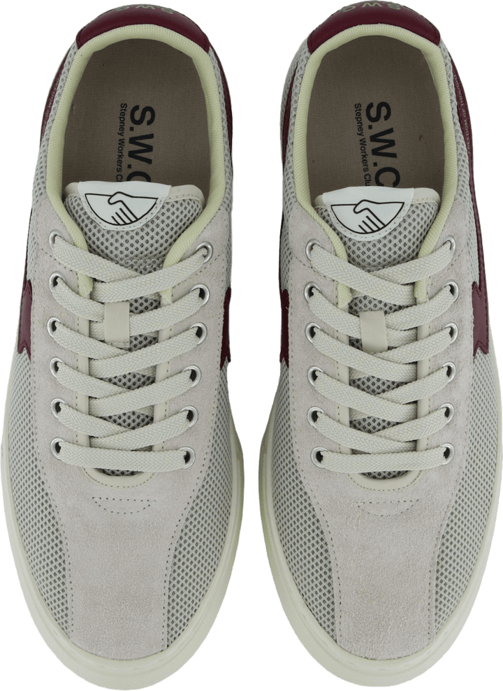 Dellow S-strike Cup Tennis Mes Ecru & Red