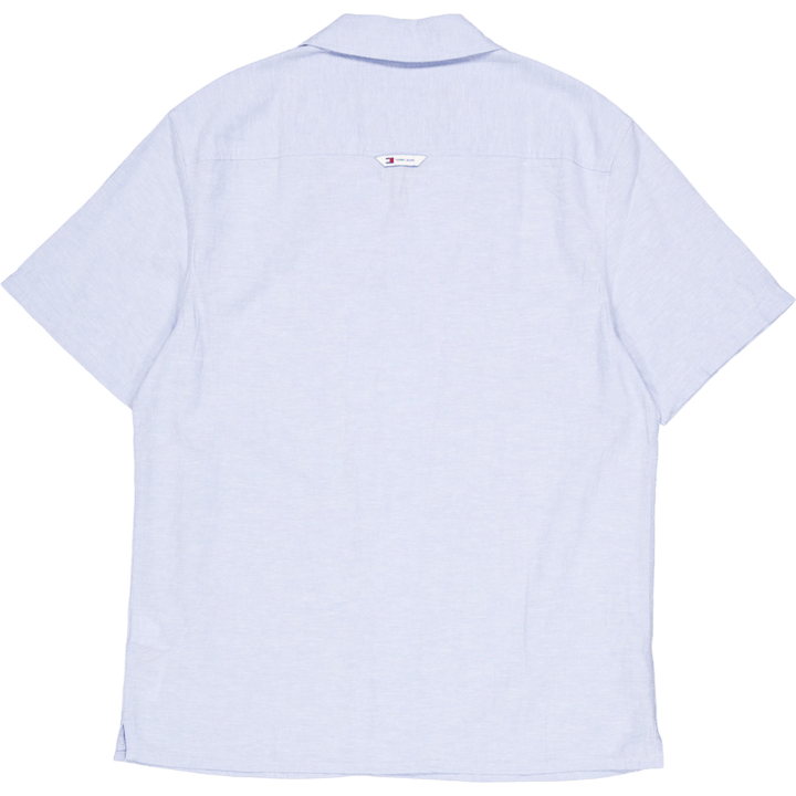 Tjm Linen Blend Camp Shirt Ext Moderate