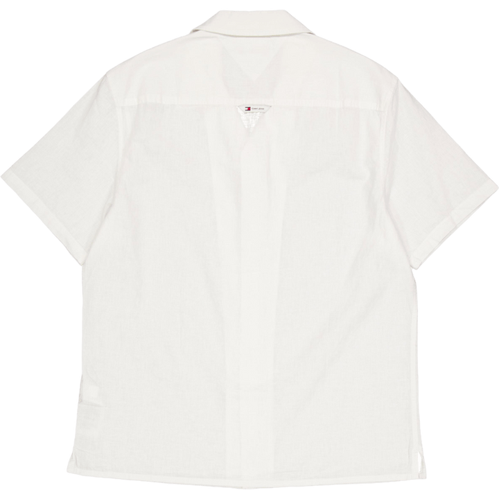 Tjm Linen Blend Camp Shirt Ext