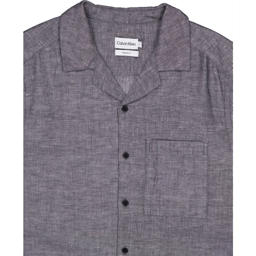 Linen Cotton Cuban S/s Shirt Ck