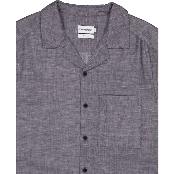 Linen Cotton Cuban S/s Shirt Ck