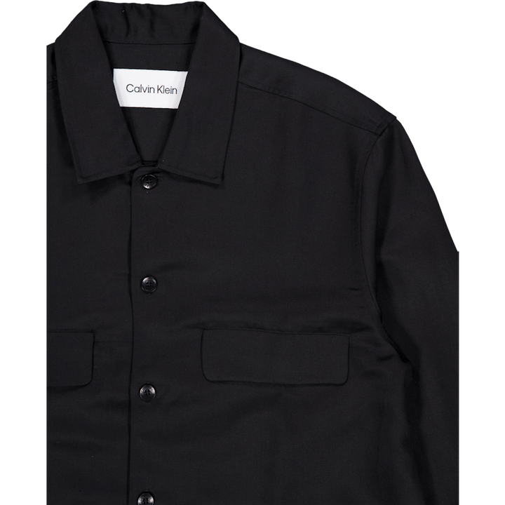 Tencel Linen Shirt Jacket Ck