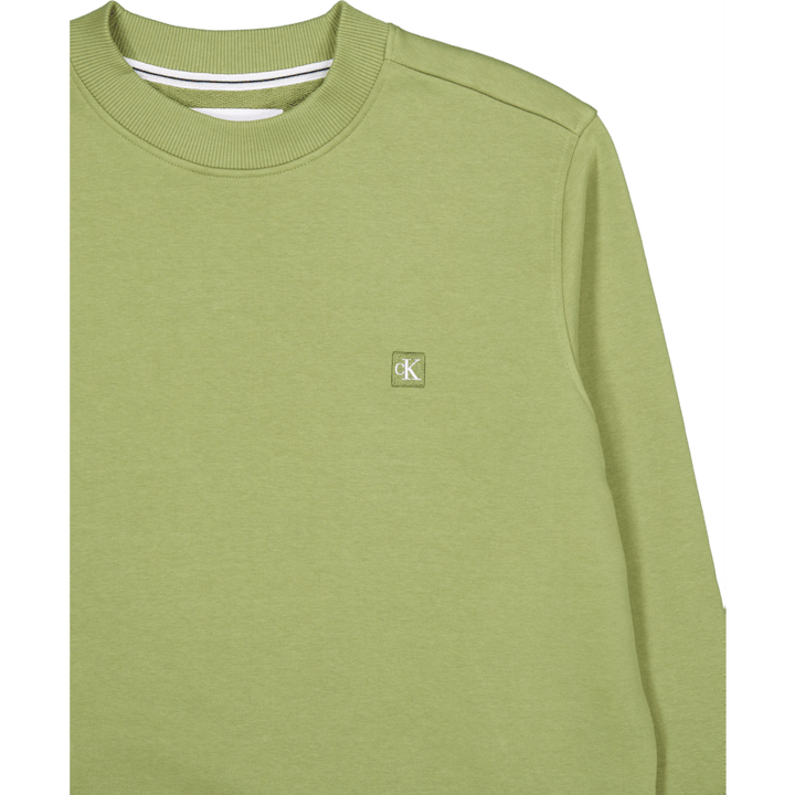 Ck Embro Badge Crew Neck Dark Juniper