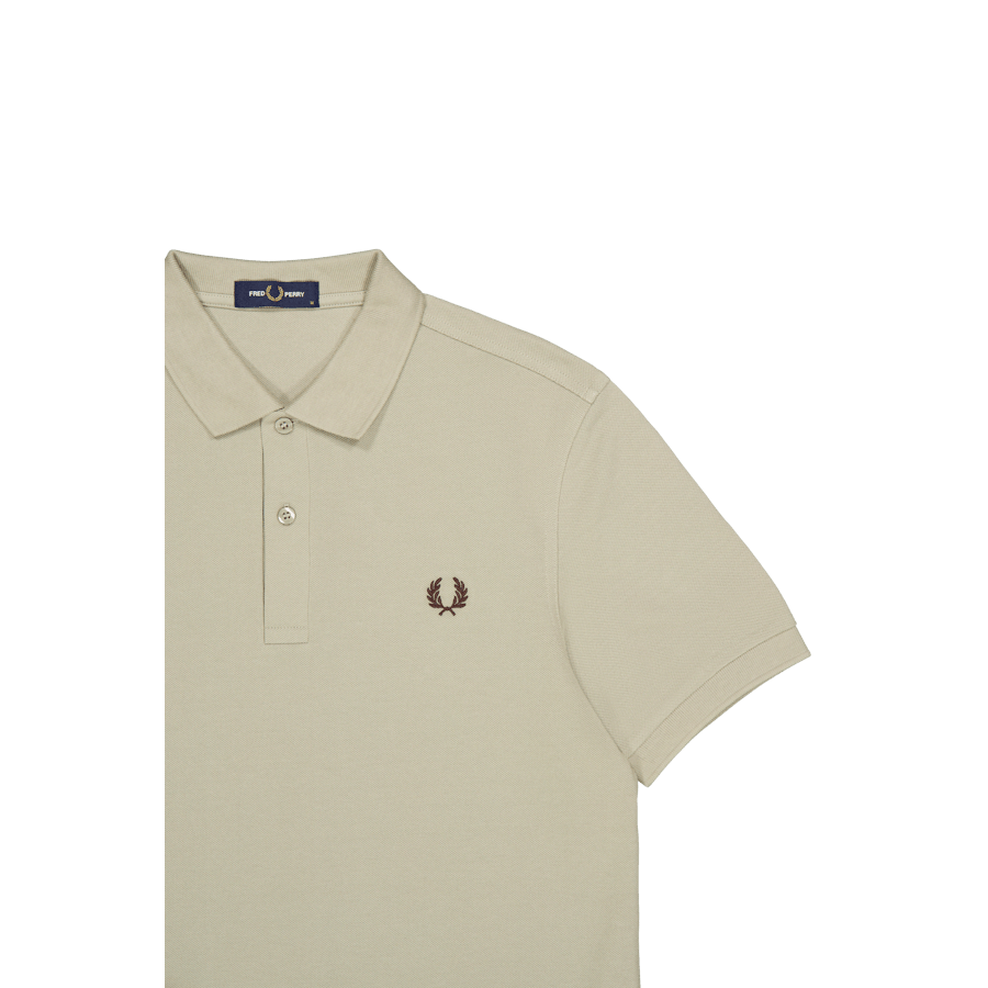 Plain Fred Perry Shirt U84 Warm brick