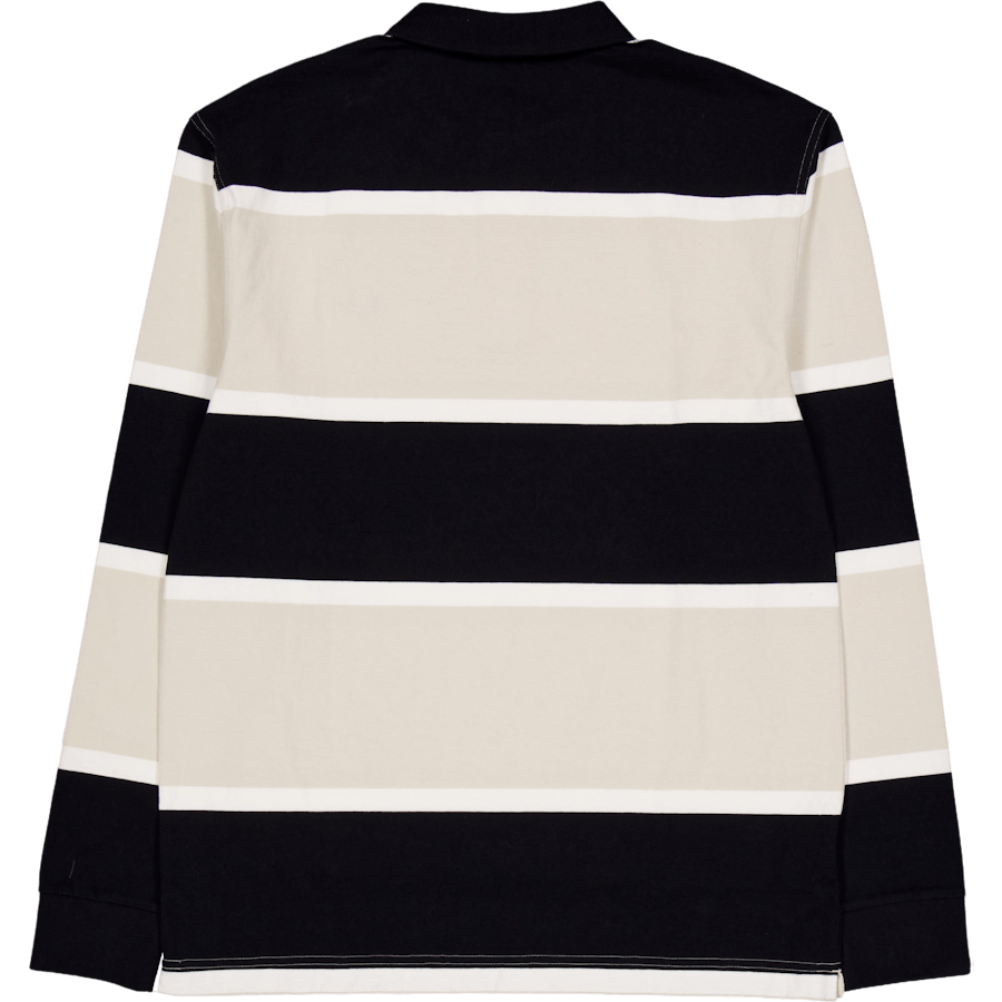 Relaxed Stripe Polo Shirt 691