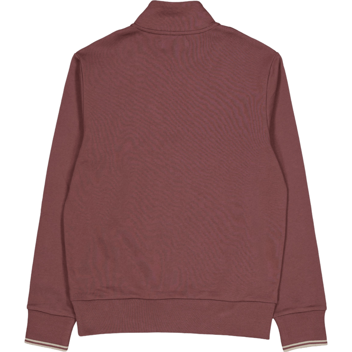 Felpa con mezza zip U85