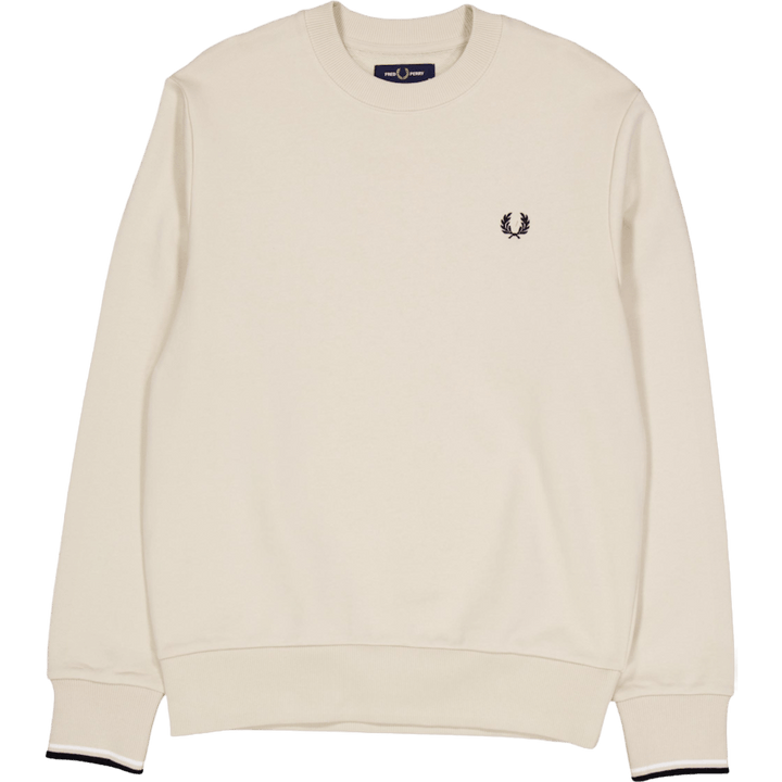 Sweatshirt med rund halsringning V54