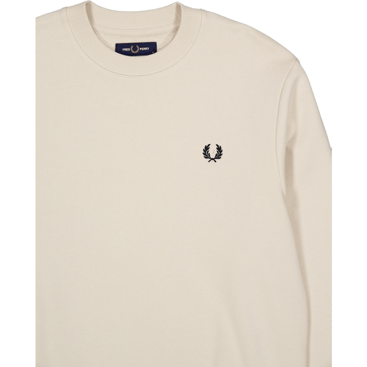 Sweatshirt med rund halsringning V54