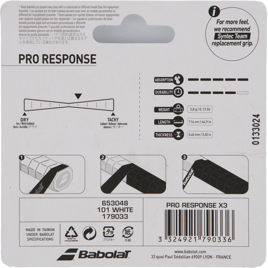 Pro Response X 3 White