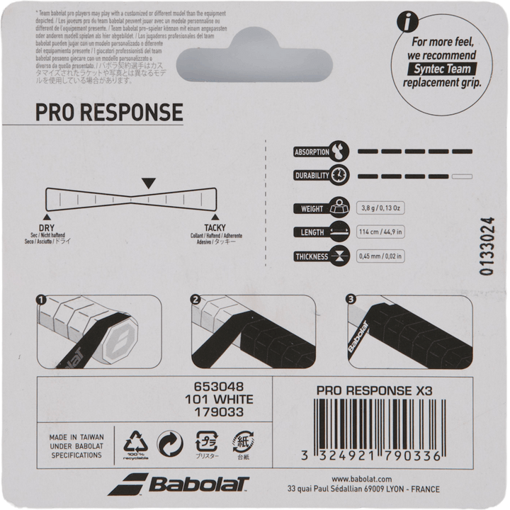 Pro Response X 3 White
