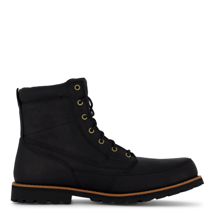 Attleboro Mid Lace Up Boot Jet Jet Black