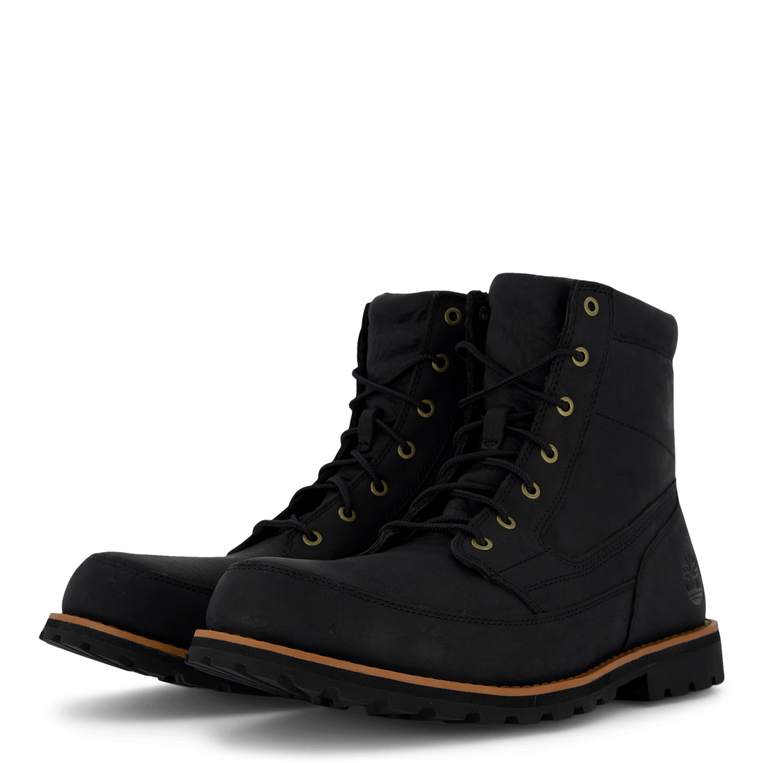 Attleboro Mid Lace Up Boot Jet Jet Black