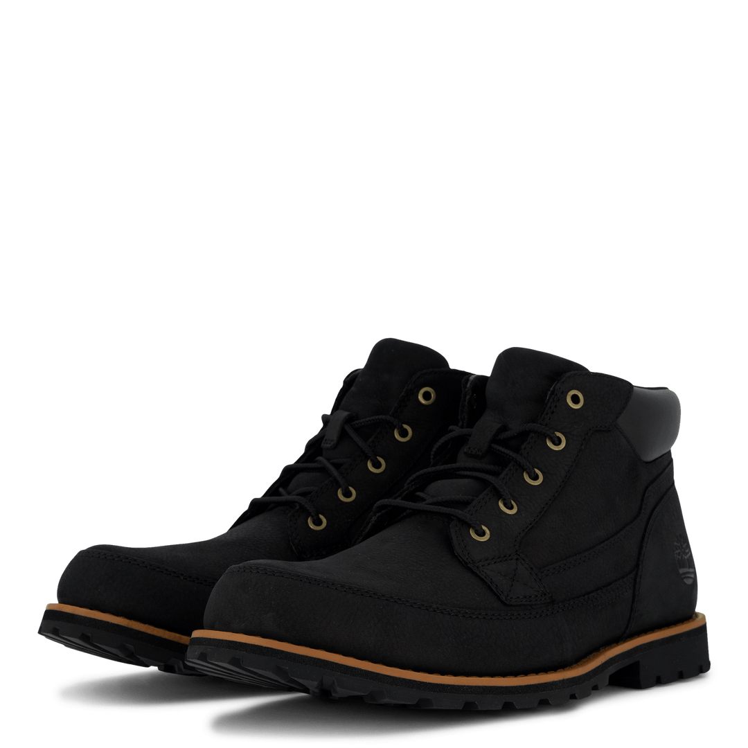 Attleboro Mid Lace Up Chukka B Jet Black