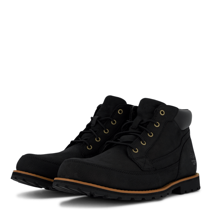 Attleboro Mid Lace Up Chukka B Jet Black