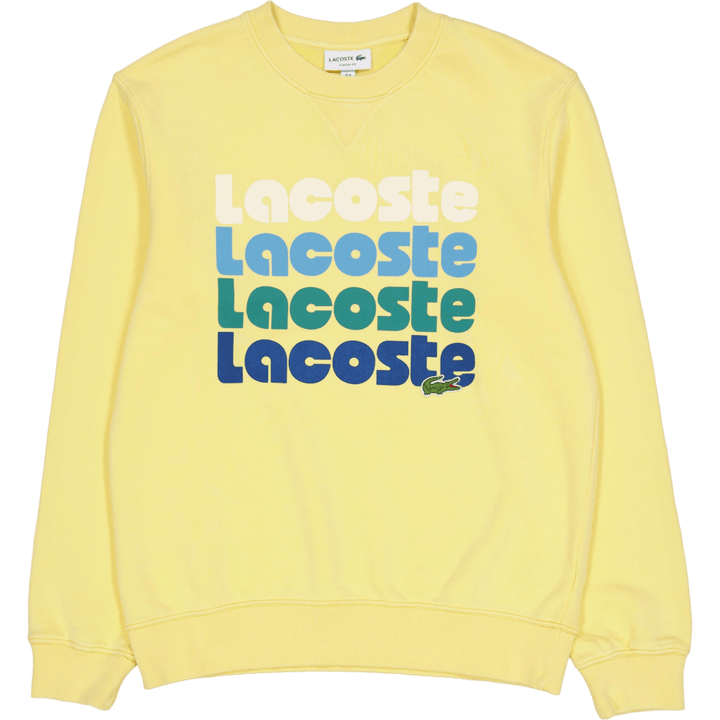 Sweat-shirt à logo Lacoste Iy1 Cornsilk