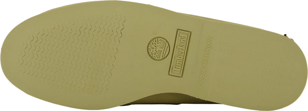 Klassischer Bootsbootschuh Hellbeige Nubuk