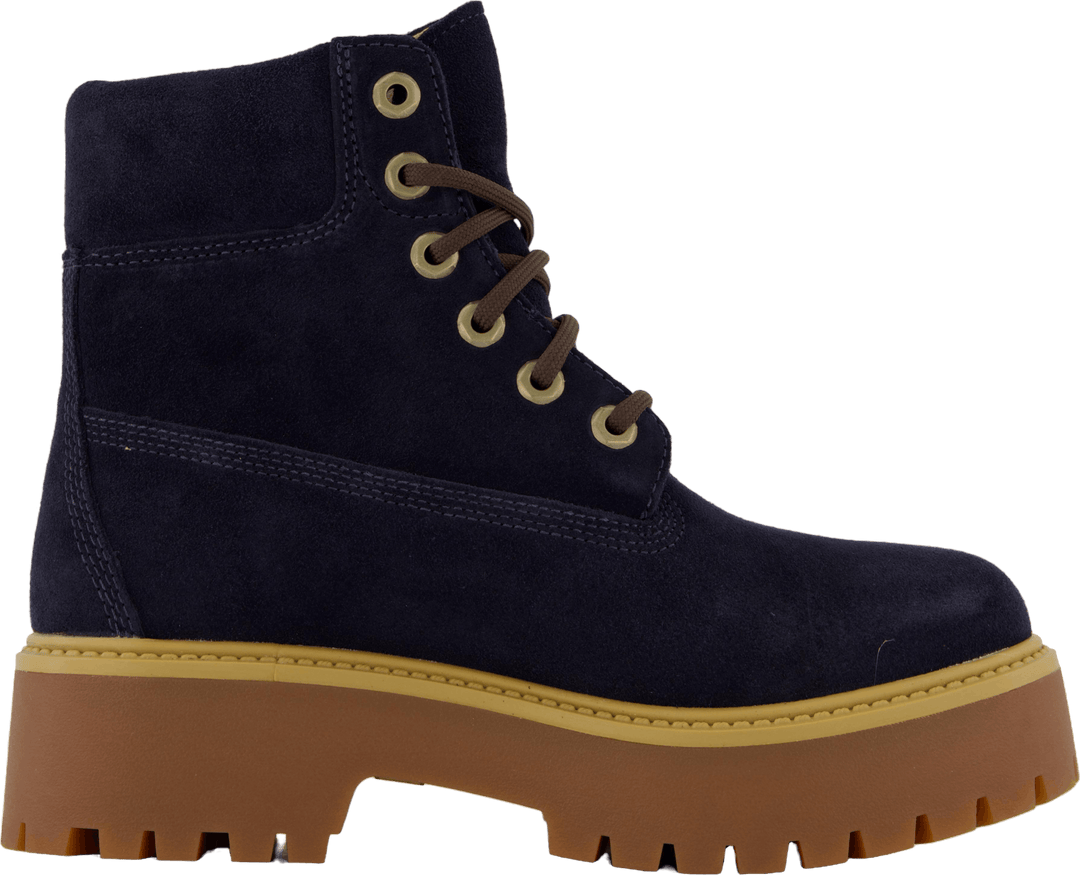 Stone Street 6 Inch Lace Up Wa Dunkelblau Wildleder