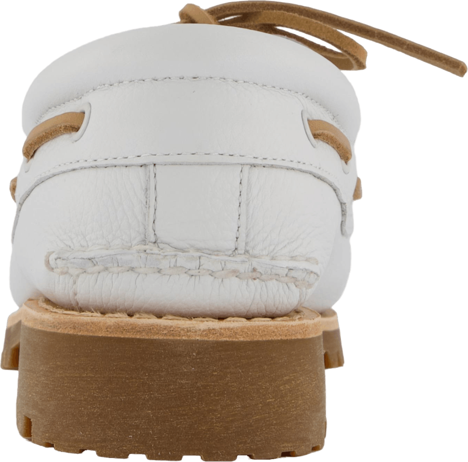 Timberland Authentic paadijalats Valge täisnahast valge