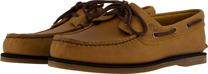 Scarpa da barca classica Frumento pieno fiore