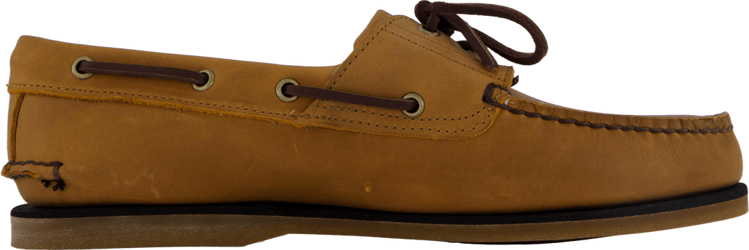 Scarpa da barca classica Frumento pieno fiore
