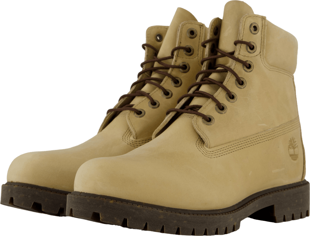 Timberland Heritage 6 Inch Lac Light Beige Full Grain